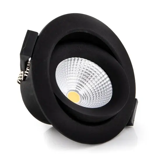 SLC One 360° LED vestavné světlo černé 3 000K Omezená Nabídka