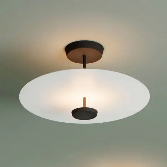 Vibia Flat LED stropní svítidlo 2-ramenné Ø 55 cm bílé Víkendová Akce
