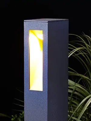 Světlo Lucande LED na cestu Jenke, 65 cm, antracit, hliník Speciální Cena