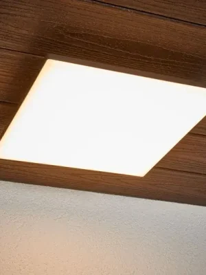 Stropní svítidlo LED Henni, IP65, senzor, 30x30 cm, antracitová barva Přímo Od Výrobce