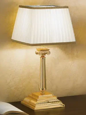 Stolní lampa Sarafine, Pongé stínidlo, výška 51 cm Must-Have