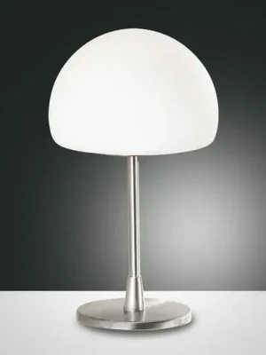 Nová Kolekce LED Stolní lampa Gaia s dotykovým stmívačem, chrom