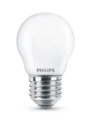 Originální Philips Classic LED žárovka tvar kapky E27 P45 6,5 W matná 2 700 K