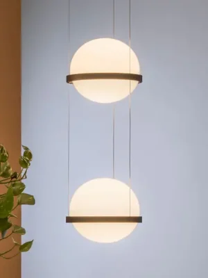 Víkendová Akce Vibia Palma 3726 LED závěsné světlo 2 žárovky, grafitová