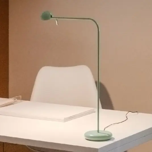 Akční Nabídka Vibia Pin 1655 LED stolní lampa, délka 40 cm, zelená