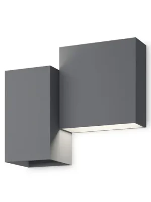Vibia Structural 2602 LED nástěnné světlo, tmavé Vrácení Zdarma
