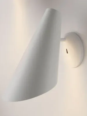 Sleva Vibia I.Cono 0720 nástěnné světlo, 28 cm, bílé