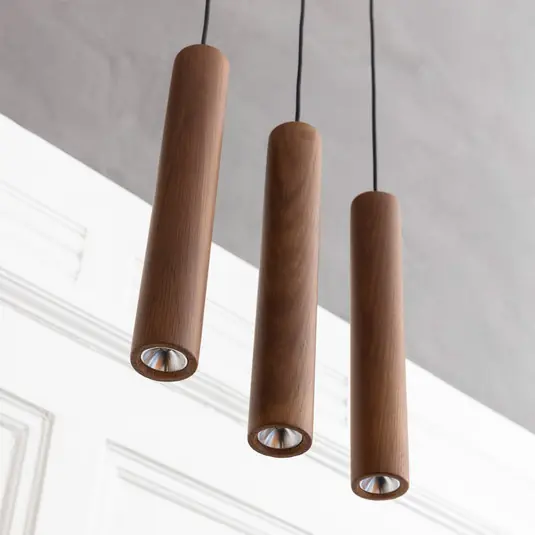 Závěsné světlo UMAGE Chimes, tmavý dub Super Cena