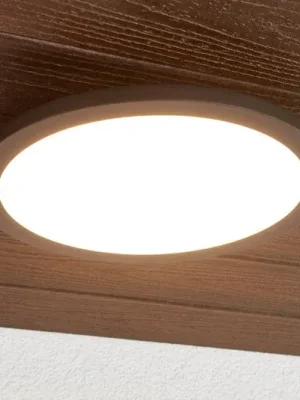 Venkovní stropní svítidlo Lucande LED Malena, detektor pohybu, IP65 Omezená Nabídka