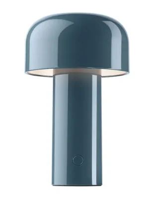 Cenově Výhodný FLOS Bellhop dobíjecí LED stolní lampa šedomodrá