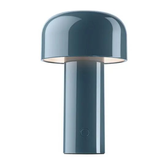 Cenově Výhodný FLOS Bellhop dobíjecí LED stolní lampa šedomodrá