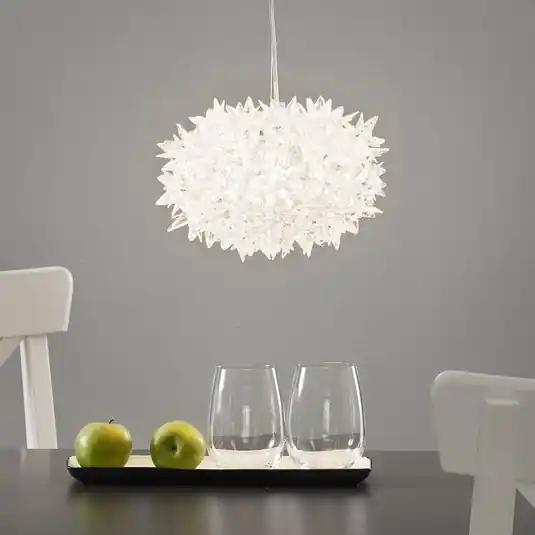 Sleva Kartell Bloom S2 LED závěsné světlo, transparentní