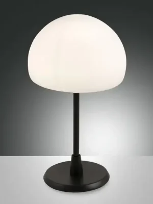 LED stolní lampa Gaia s dotykovým stmívačem, černá Expresní Doručení