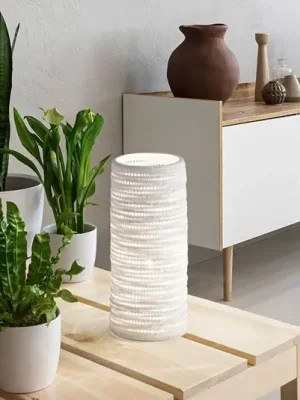 Stolní lampa Marbella z keramiky, výška 25 cm Časově Omezené