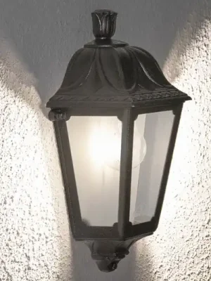 Výprodej Černé venkovní nástěnné LED svítidlo lesse, odolné