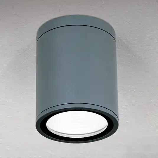 LED stropní svítidlo Sputnik IP65 Ø 9cm antracit Dokud Zásoby Vydrží
