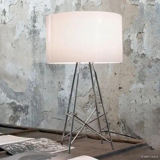 Stolní lampa FLOS Ray T, bílé stínítko Expresní Doručení