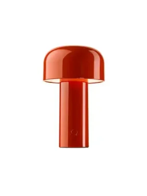 Nabíjecí LED stolní lampa FLOS Bellhop cihlově červená Rychlé Dodání