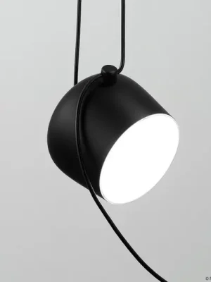 Výprodej FLOS Aim Small LED závěsné světlo, černé