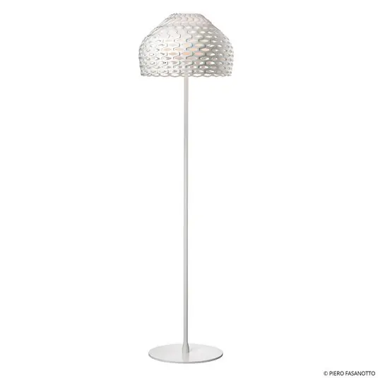 Nejprodávanější FLOS Tatou F stojací lampa se stmívačem, bílá