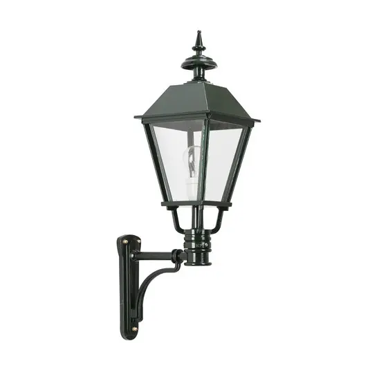 Venkovní nástěnné svítidlo Bergen, zelené, výška 80 cm, kov, IP44 Rychlé Dodání