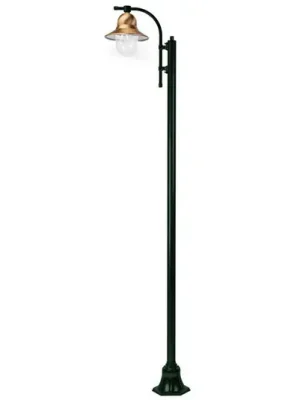1-světelné sloupkové svítidlo Toscane 240 cm, zelené Ověřený