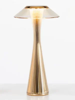 Kartell Space - LED designová stolní lampa, zlatá Bezpečná Platba