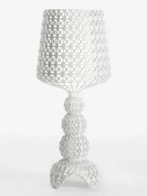 Nová Kolekce Stolní LED lampa Kartell Mini Kabuki, bílá, výška 70 cm