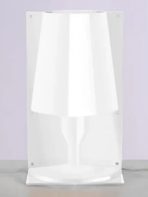 Ověřený Kartell Take designová stolní lampa, bílá