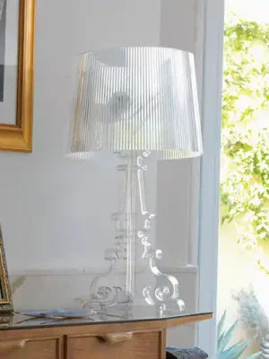 Kartell Bourgie - LED stolní lampa, průhledná Vrácení Zdarma