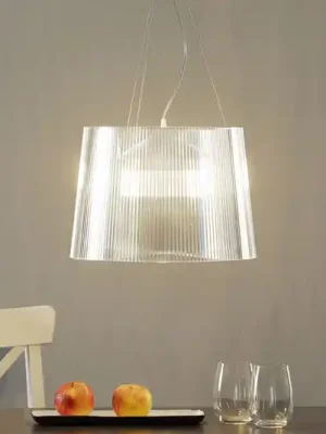 Kartell Gè - LED závěsné světlo, transparentní Kup Teď