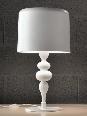 Oblíbený Stolní lampa Eva TL3+1G 75 cm, bílá