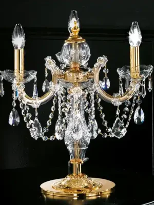 Nová Kolekce Stolní lampa Maria Teresa, tři zdroje