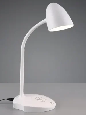 Expresní Doručení Stolní lampa LED Load, indukční nabíječka, bílá