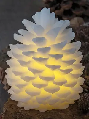 LED svíčka Clara ve tvaru kužele, výška 14 cm Vrácení Zdarma