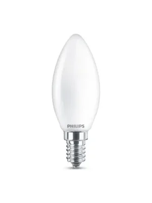 Tovární Cena Philips Classic LED žárovka E14 B35 6,5W mat 4000K