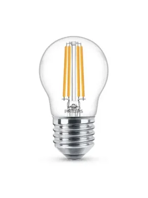 Finální Výprodej Philips Classic LED E27 P45 6,5W 2700K čirá
