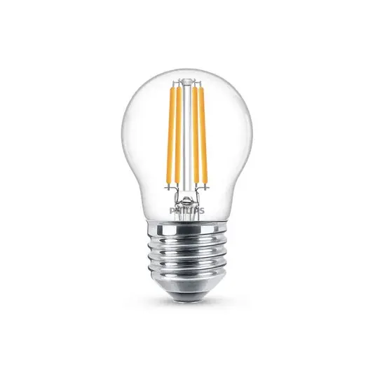 Finální Výprodej Philips Classic LED E27 P45 6,5W 2700K čirá