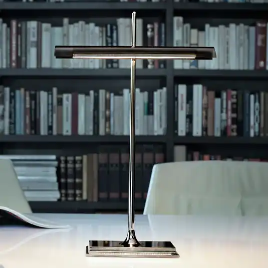 Odeslání Ihned FLOS Goldman - stolní lampa s USB, kouřově šedá