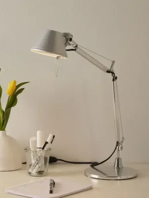 Artemide Tolomeo Micro stolní lampa, hliník Přímo Od Výrobce