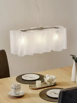 Artemide Logico závěsné světlo ze skla 66 cm Značkový