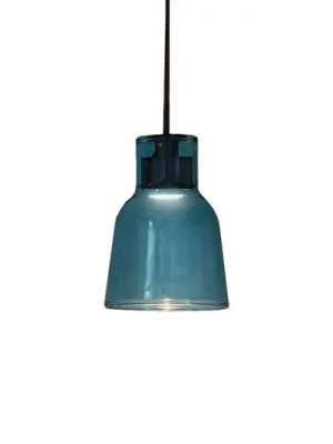 Bover Drip S/01L LED závěsné světlo ze skla, modrá Poslední Šance