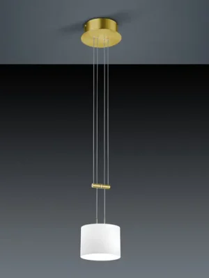 BANKAMP Grazia závěsné světlo ZigBee 16cm mosaz Finální Výprodej