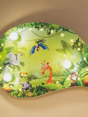 Ověřený Dětské nástěnné světlo Wildnis, LED efekty