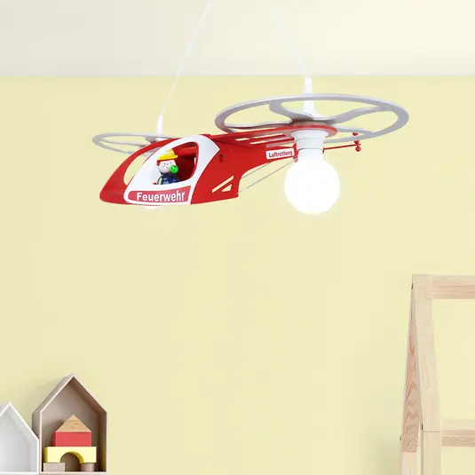 Dětské závěsné světlo Helikoptéra Fred Pouze Dnes