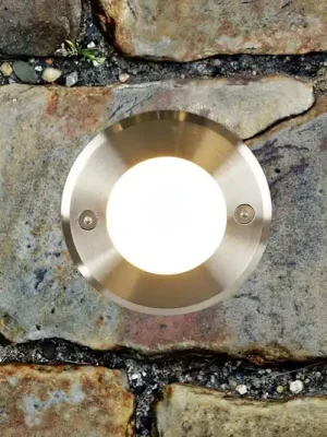 Nerezová ocel – moderní LED svítidlo pro zapuštění do podlahy LED-18 Cenová Bomba