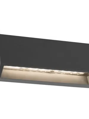LED venkovní nástěnné svítidlo Must, šířka 15,8 cm Výprodej