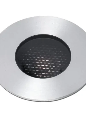 LED podhledové bodové svítidlo, niklová, Ø 9 cm, hliník/nerezová ocel Levný