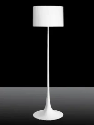 FLOS Spun Light F - bílá stojací lampa Dokud Zásoby Vydrží