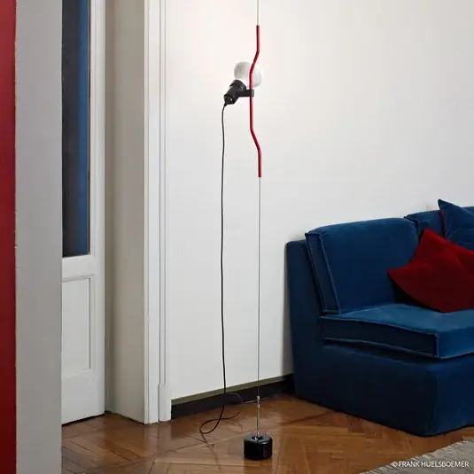FLOS Parentesi - stojanové závěsné svítidlo, červené Oblíbený